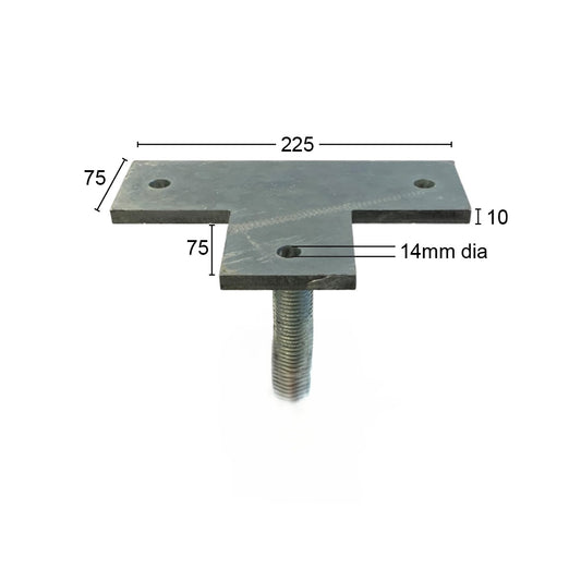StumpRite Adjustable Stump Top Plates - Tee Top