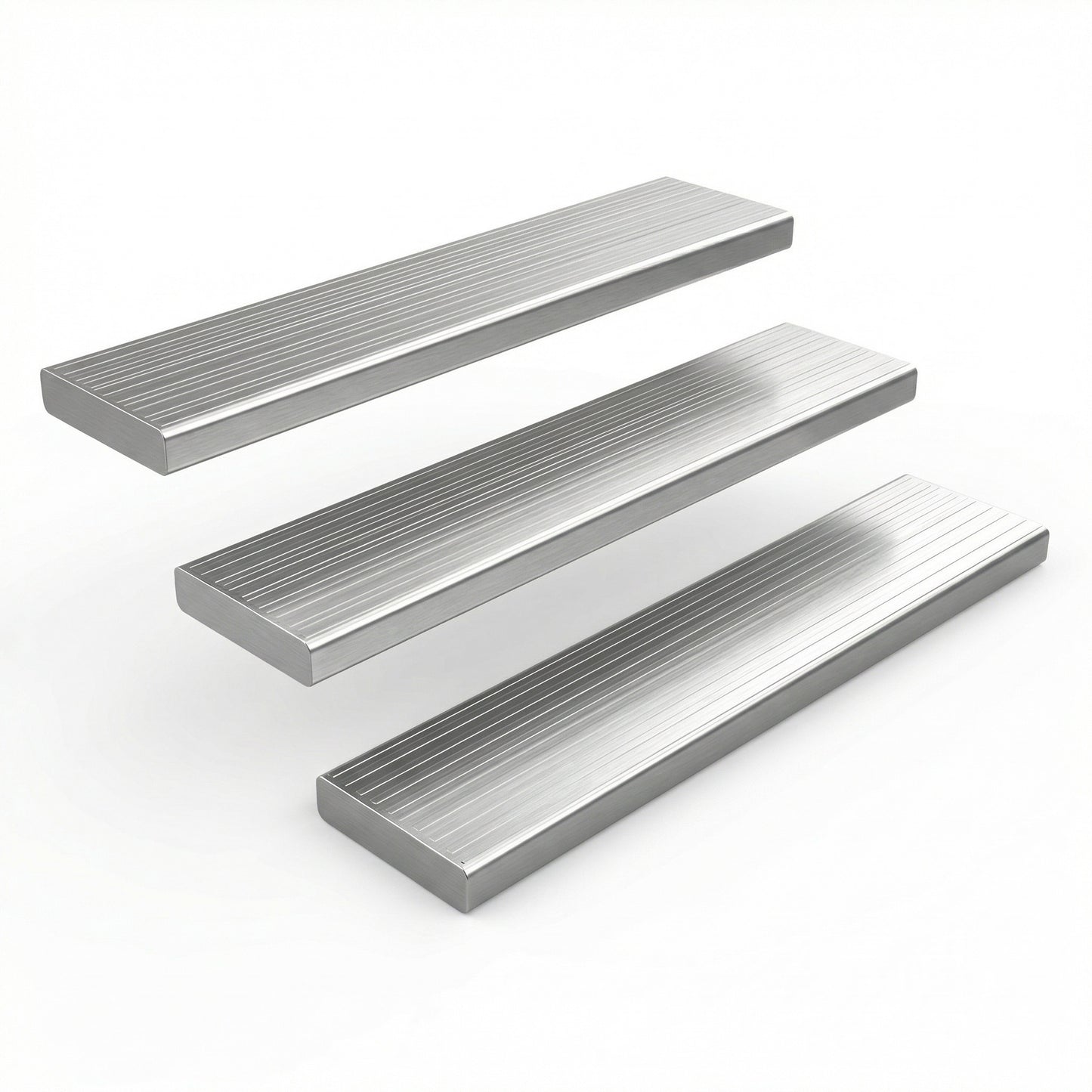 Stair Treads Kits - Aluminium/Timber with Bolt-Down Hardware