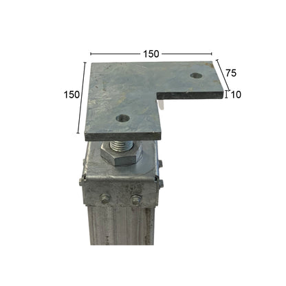 StumpRite Adjustable Stump Top Plates - Corner Top