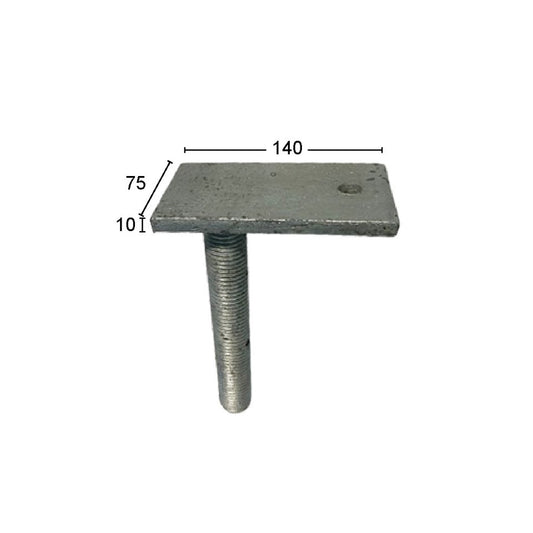 StumpRite Adjustable Stump Top Plates - End Top