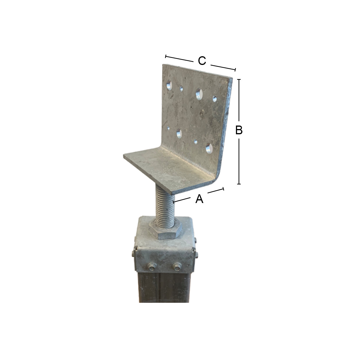 StumpRite Adjustable Stump Top Plates - Vertical Top