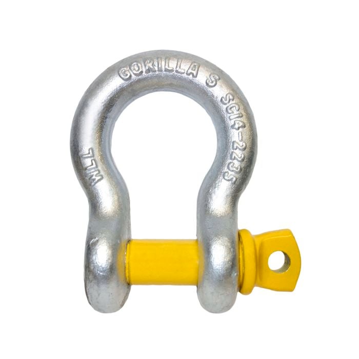 8mm 0.75T Grade S Lifting Bow Shackle